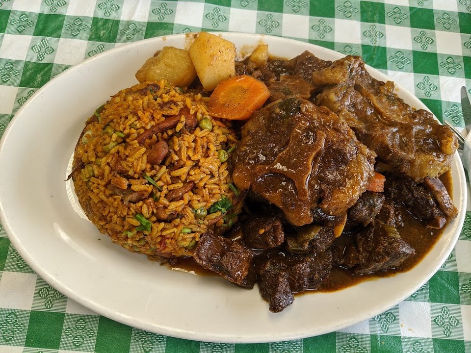Mofongo with Steak